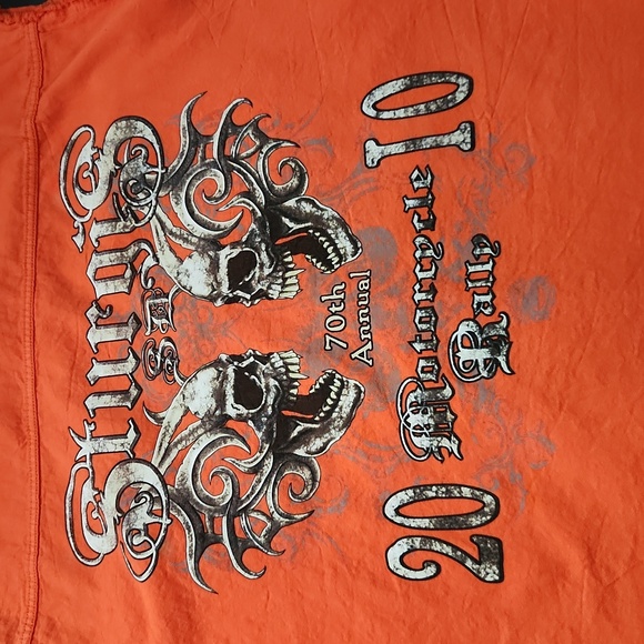 Sturgis Motorcycle Rally 2010 Sleeveless Button down Shirt - 3XL - Picture 3 of 5